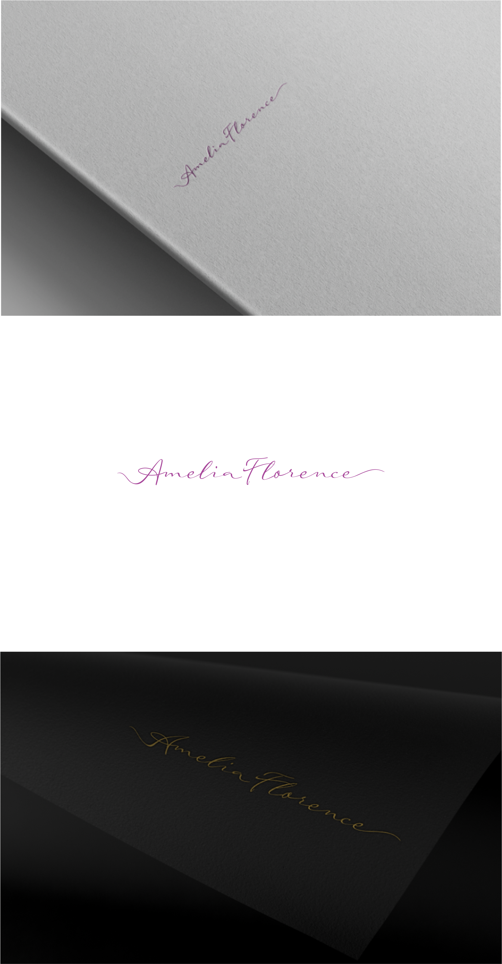 Logo Design by *mary for AmeliaFlorence | Design #30024510