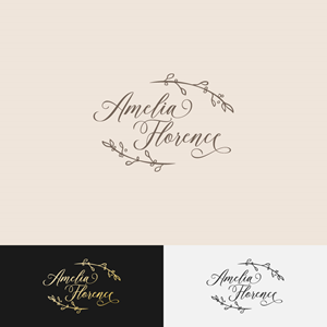 Logo Design by LaVitaBella67 for AmeliaFlorence | Design: #30018562