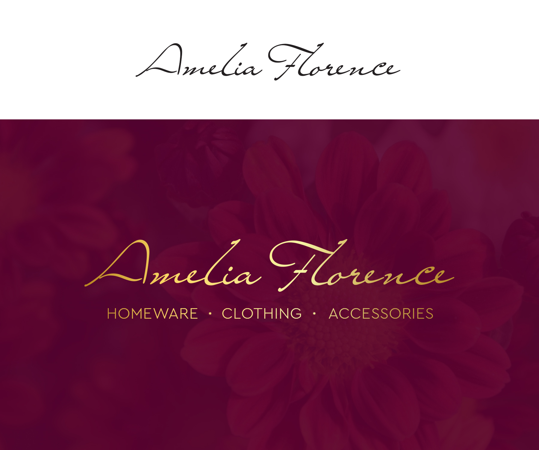 Logo Design by Neelam Jahagirdar for AmeliaFlorence | Design #30018888