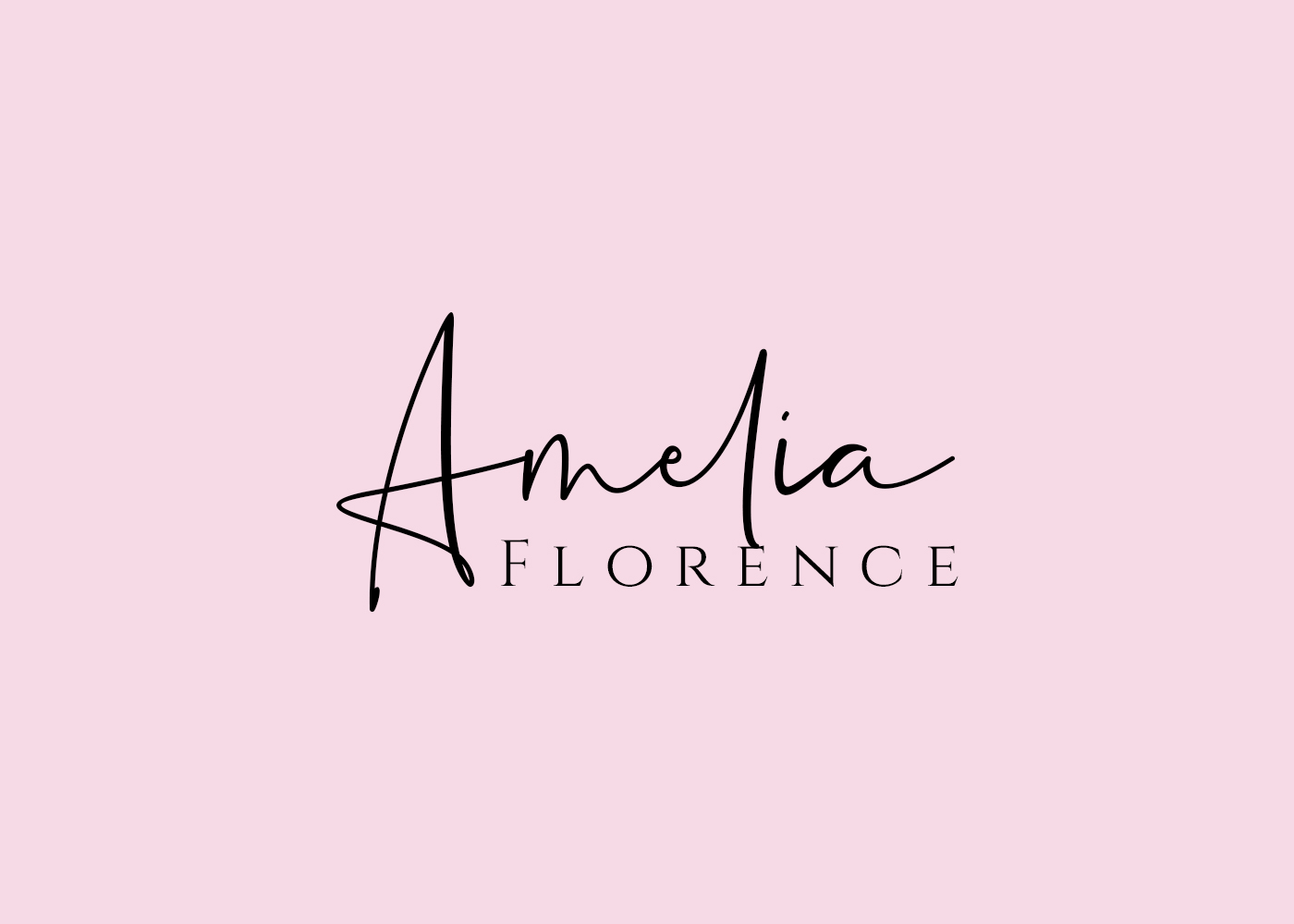 Logo Design by Soonia for AmeliaFlorence | Design #30020694