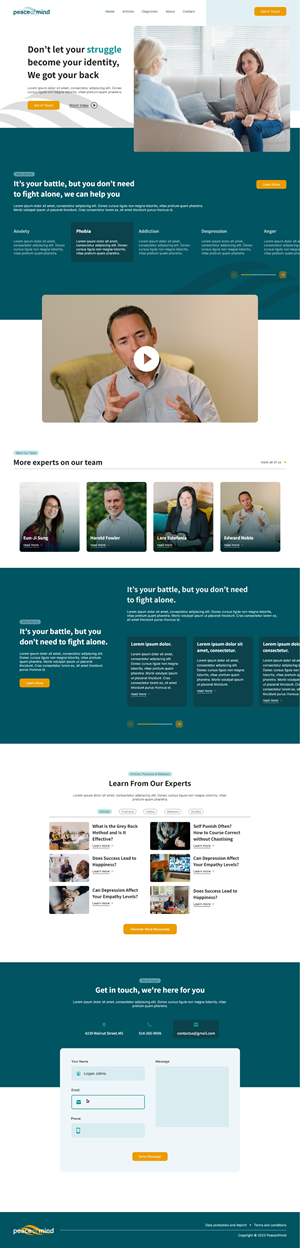 Landing Page Design by amar achouri