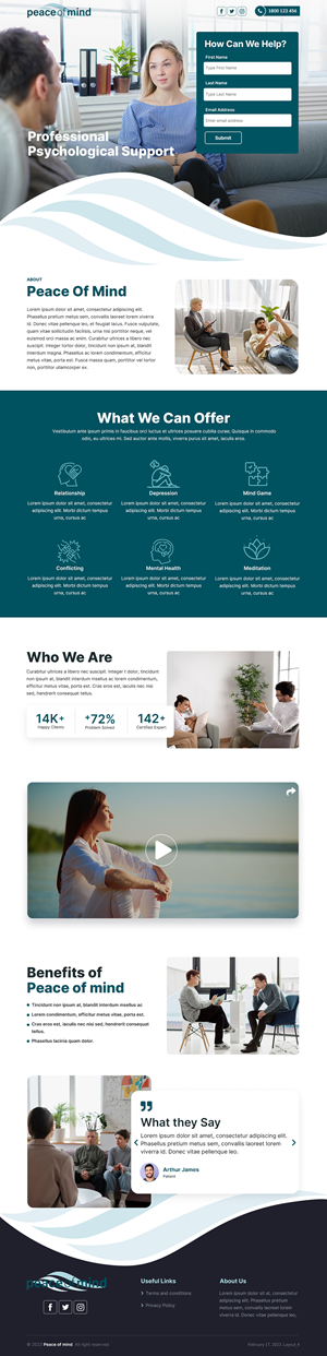 Landing Page Design by sai.designer87