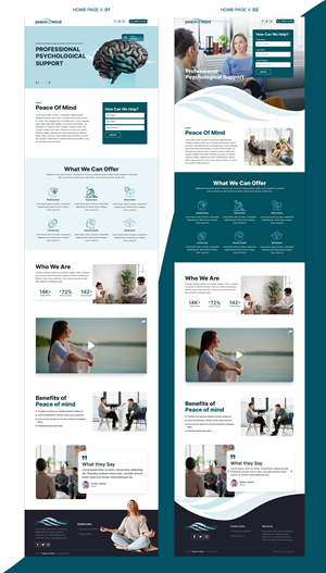 Landing Page Design by sai.designer87 for this project | Design #30026814