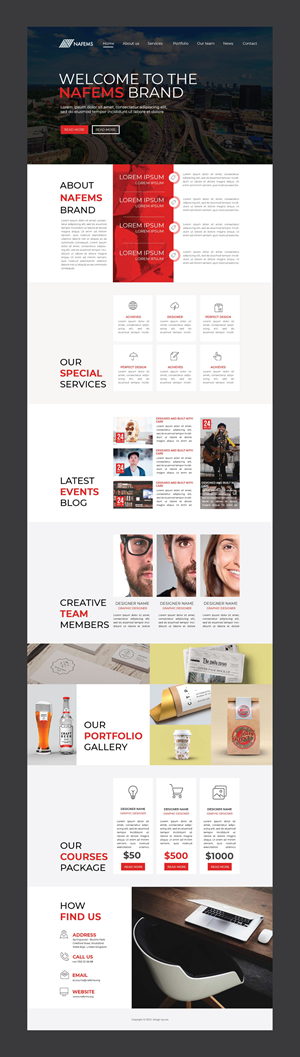 Web-Design von anitasamanta für dieses Projekt | Design #30027701