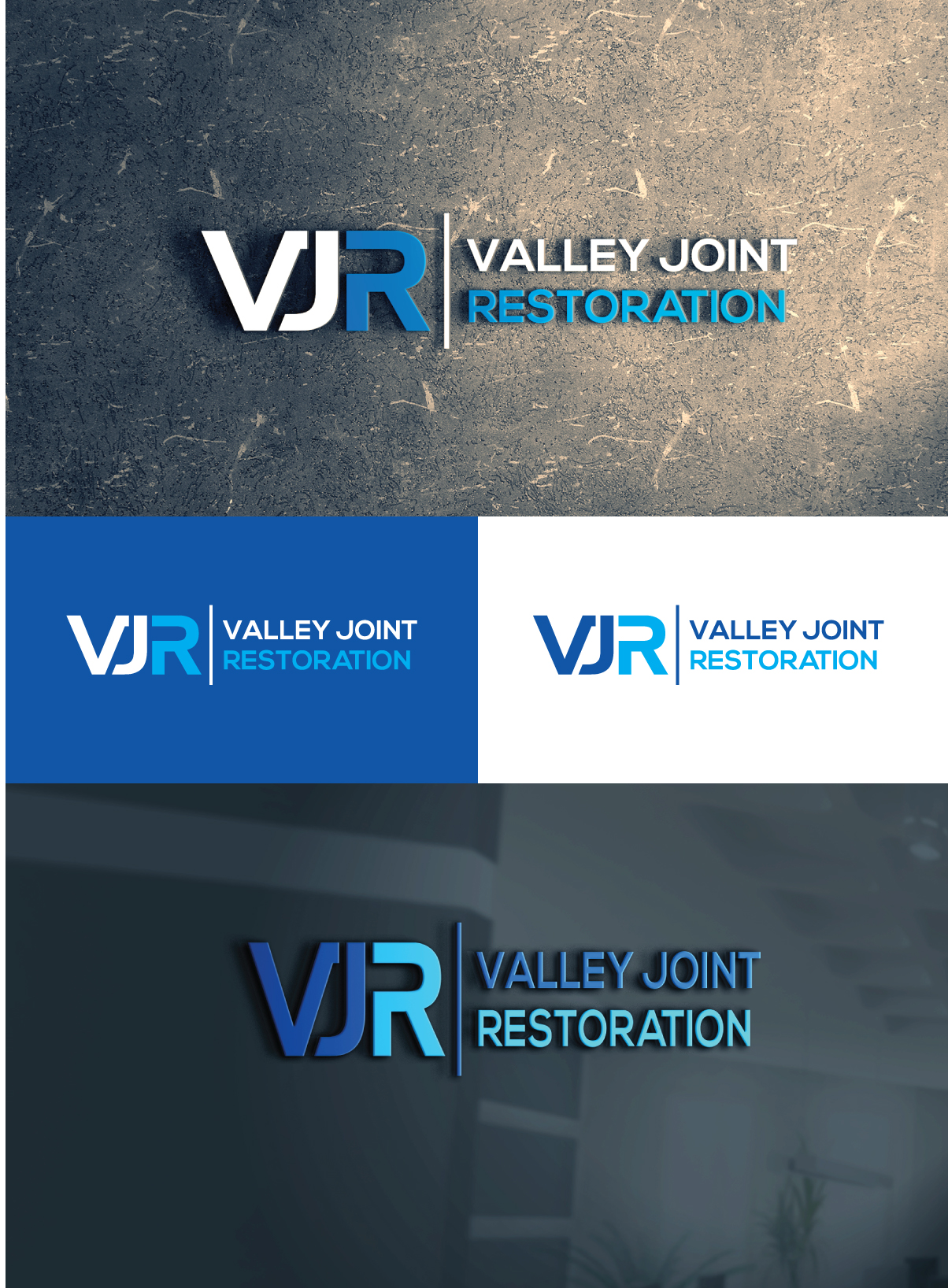 Logo Design by sol design2 for Valley Joint Restoration | Design #30024676
