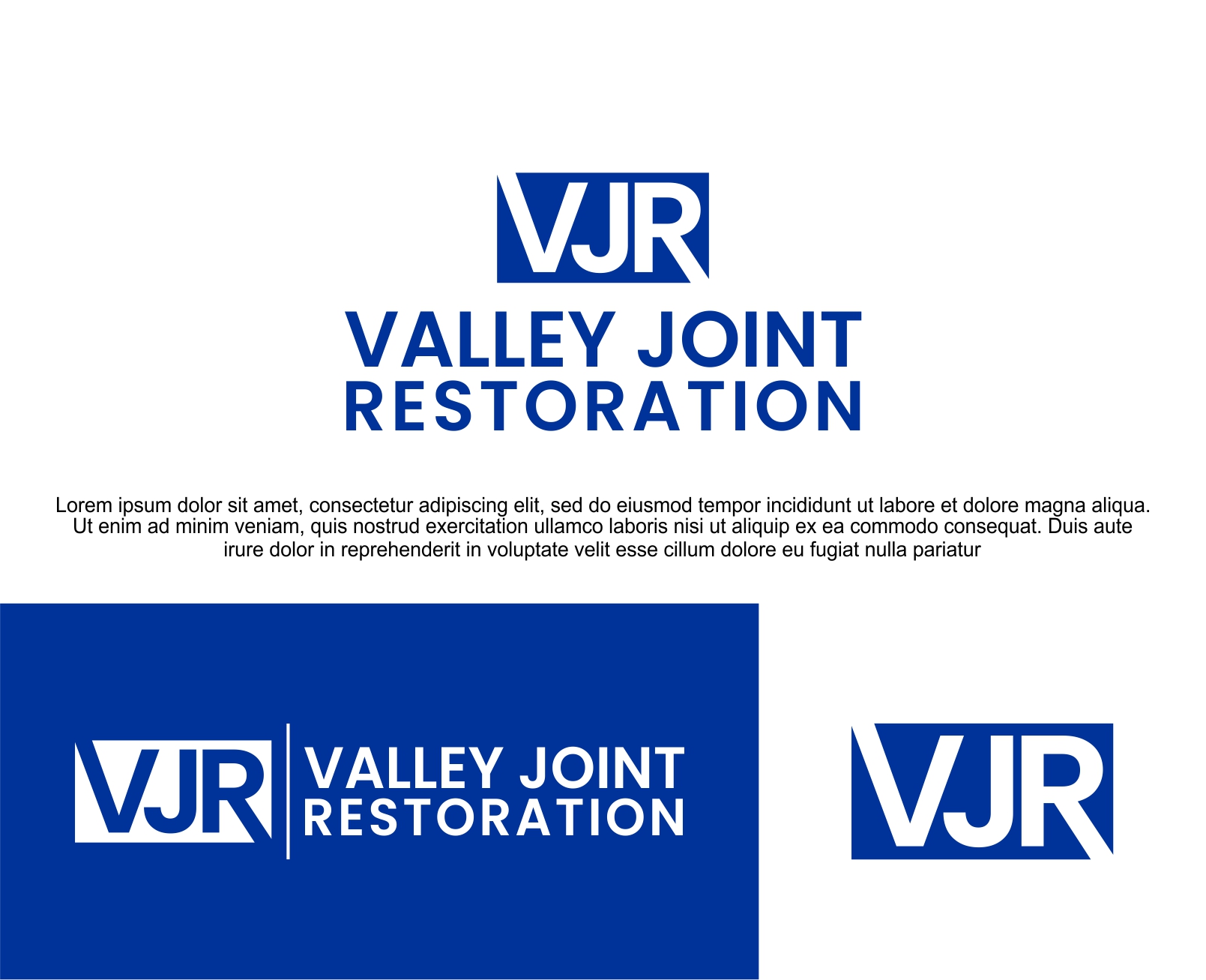 Logo-Design von GI ART für Valley Joint Restoration | Design #30023159