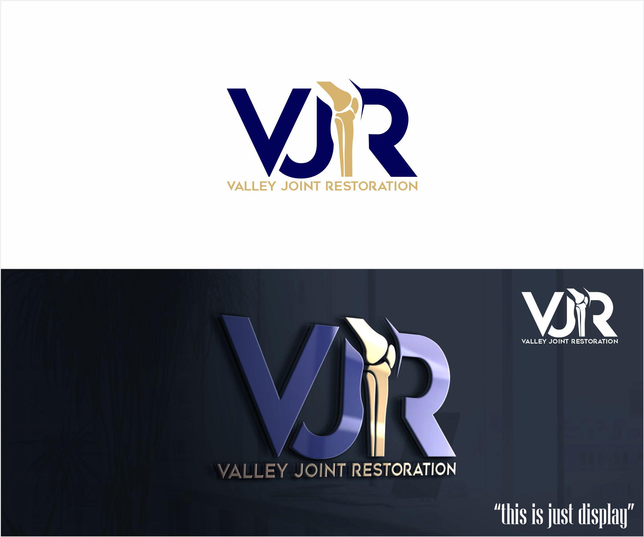 Logo Design by alkaline for Valley Joint Restoration | Design #30024308