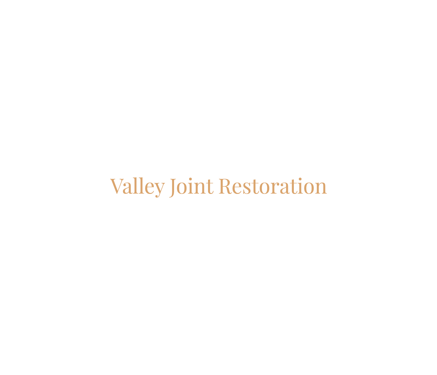 Logo-Design von AlphaDezin3 für Valley Joint Restoration | Design #30033789
