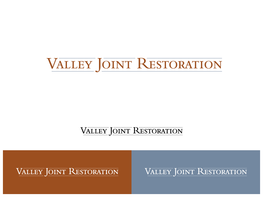 Logo Design by Sacril for Valley Joint Restoration | Design #30028917