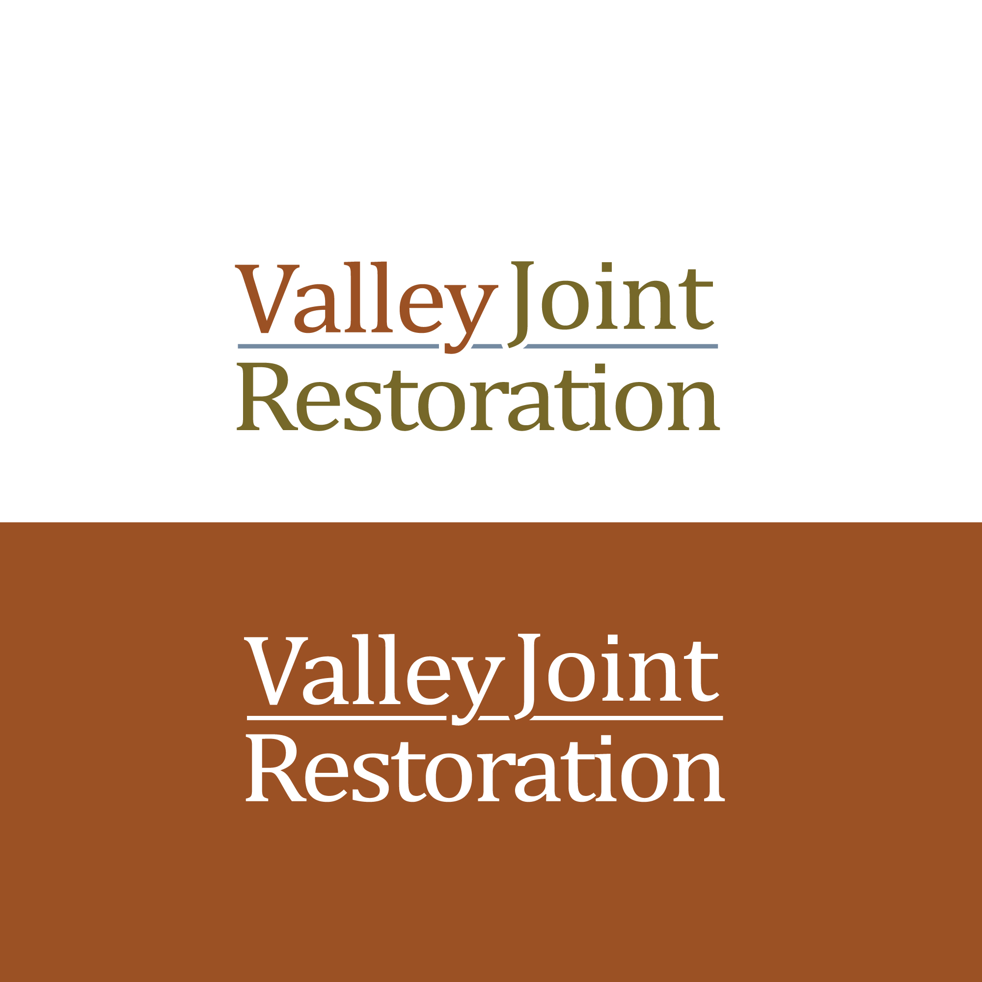 Logo Design by sherman for Valley Joint Restoration | Design #30029051