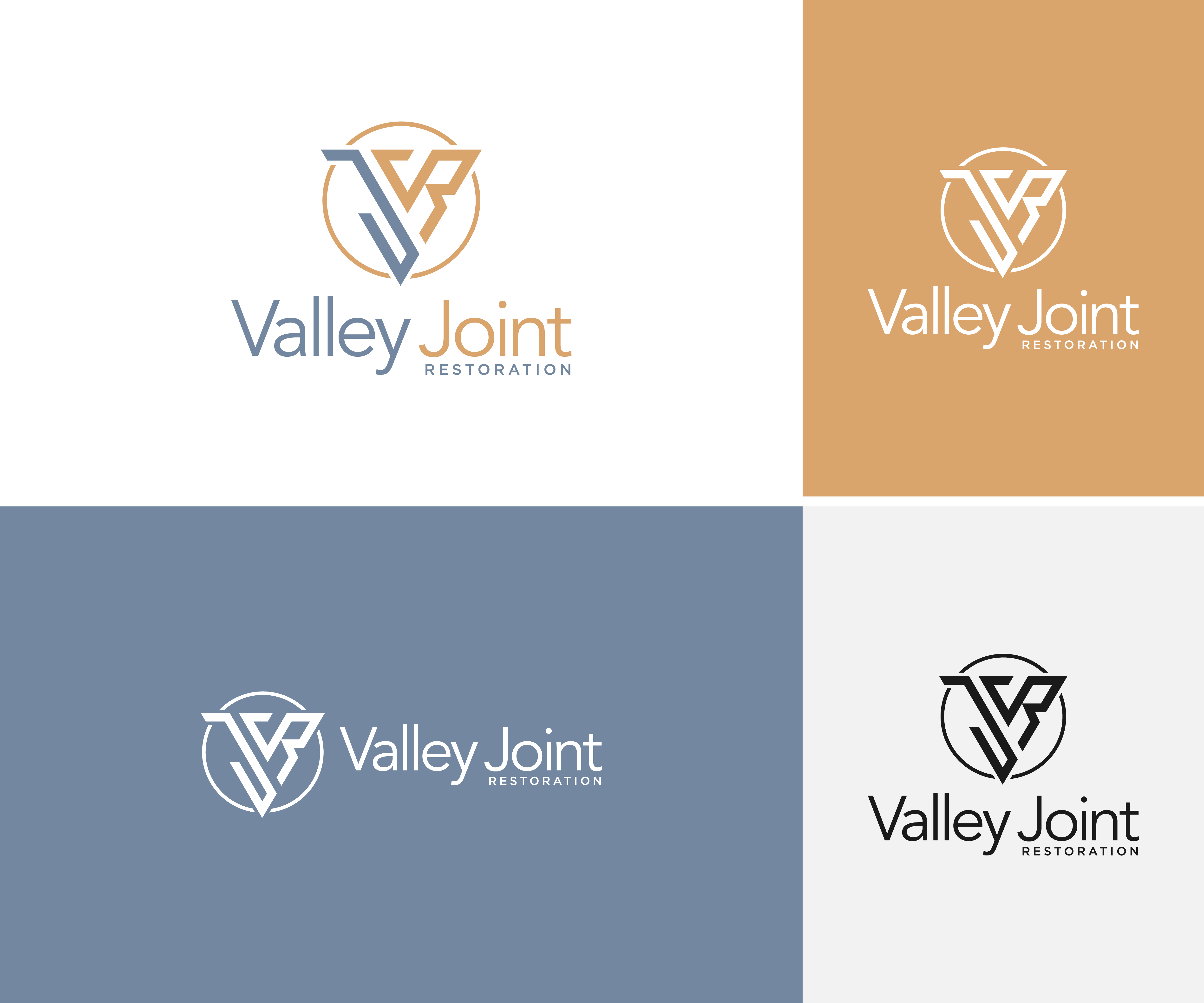 Logo Design by N M Designs for Valley Joint Restoration | Design #30038111