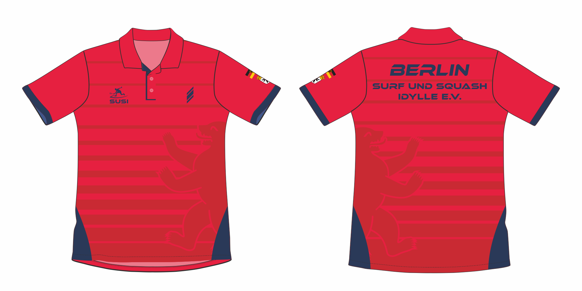 T-shirt Design by purnama for Surf und Squash Idylle e.V. | Design #30032657