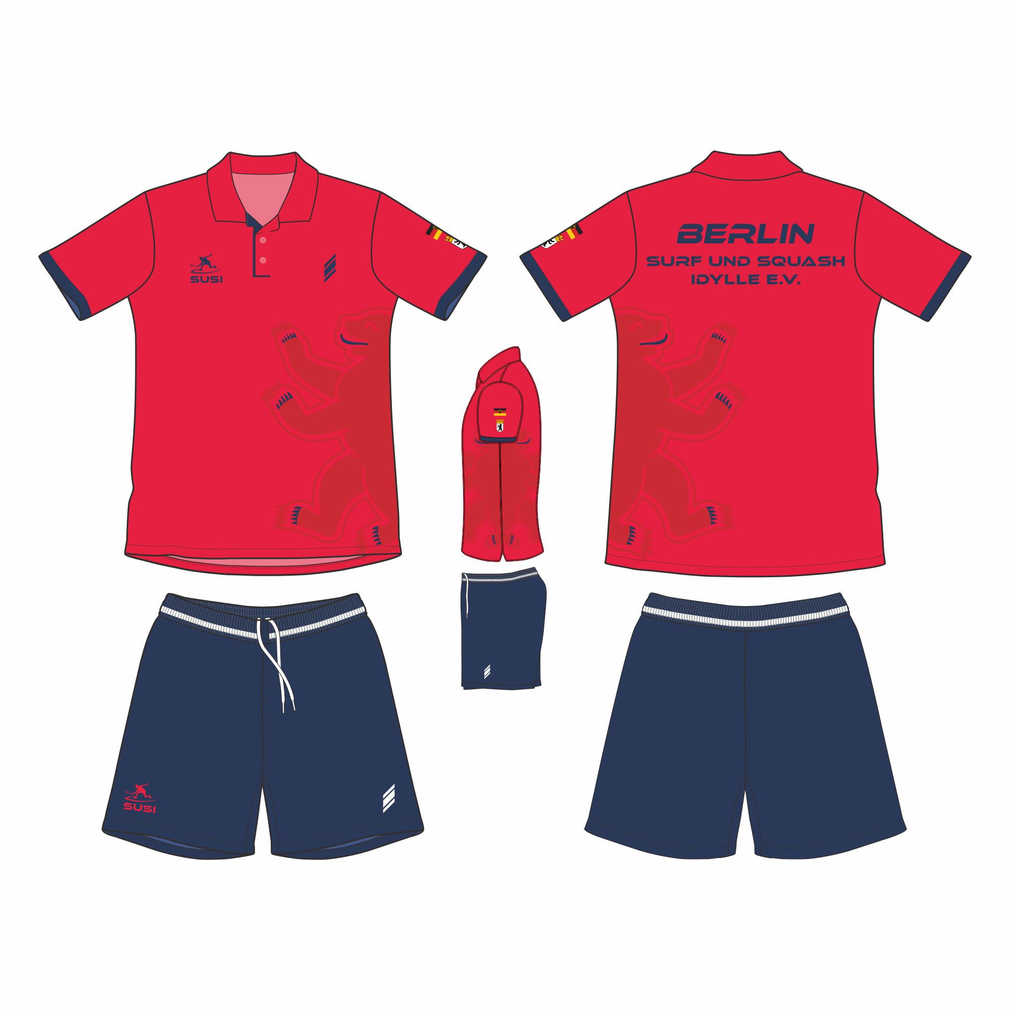 T-shirt Design by purnama for Surf und Squash Idylle e.V. | Design #30054729