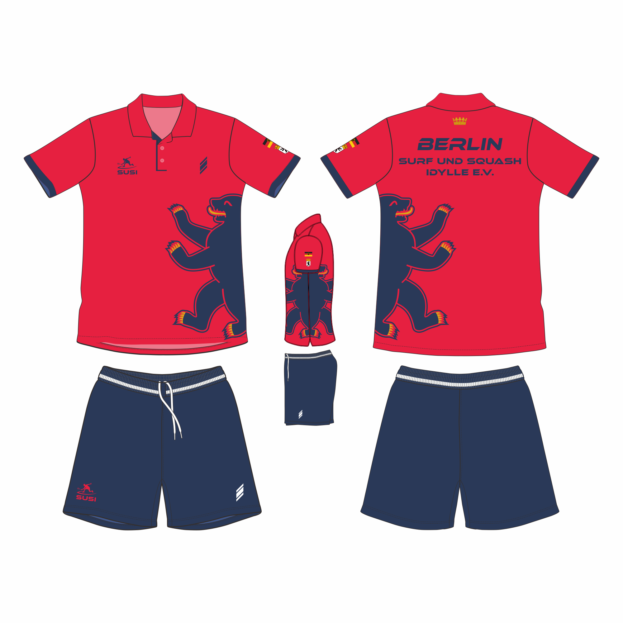 T-shirt Design by purnama for Surf und Squash Idylle e.V. | Design #30060670