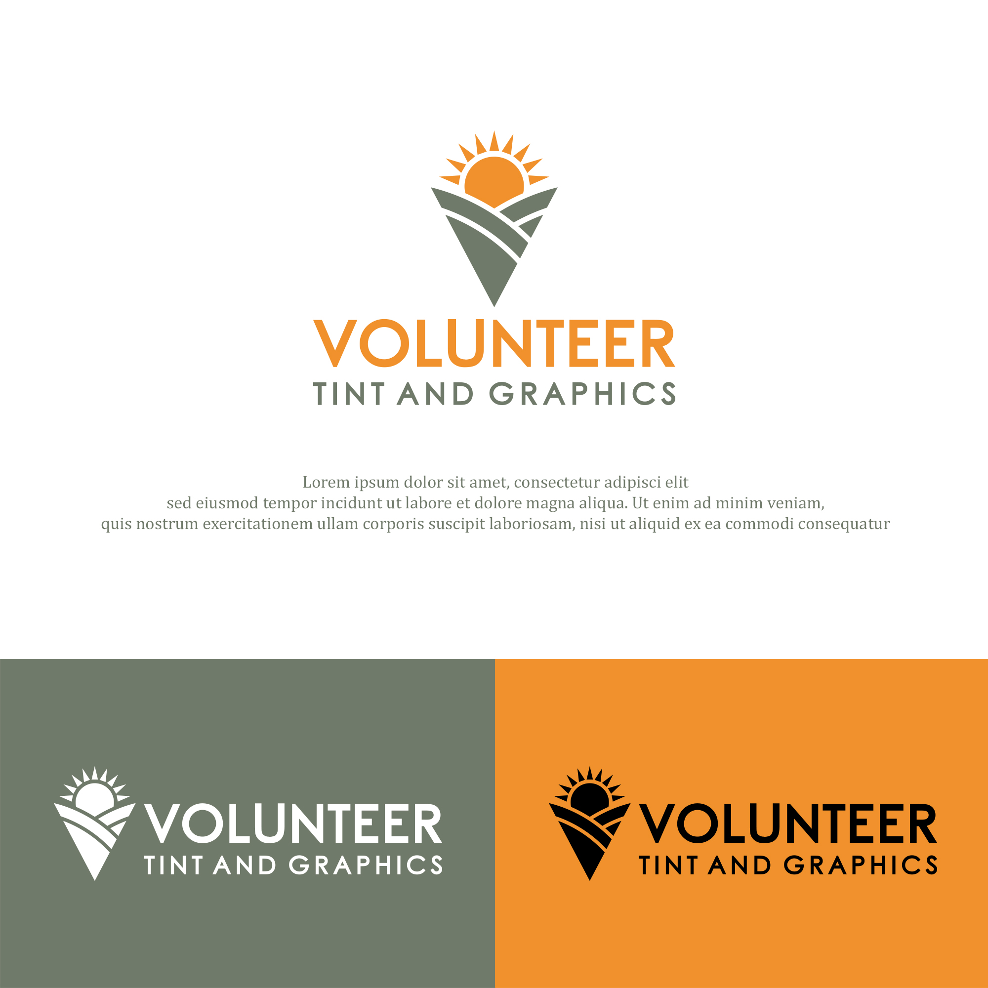 Logo-Design von dk_Grafika für Volunteer Tint and Graphics | Design #30025187