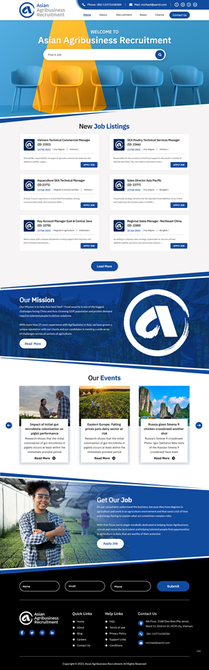 Web Design by pb for this project | Design: #30033013
