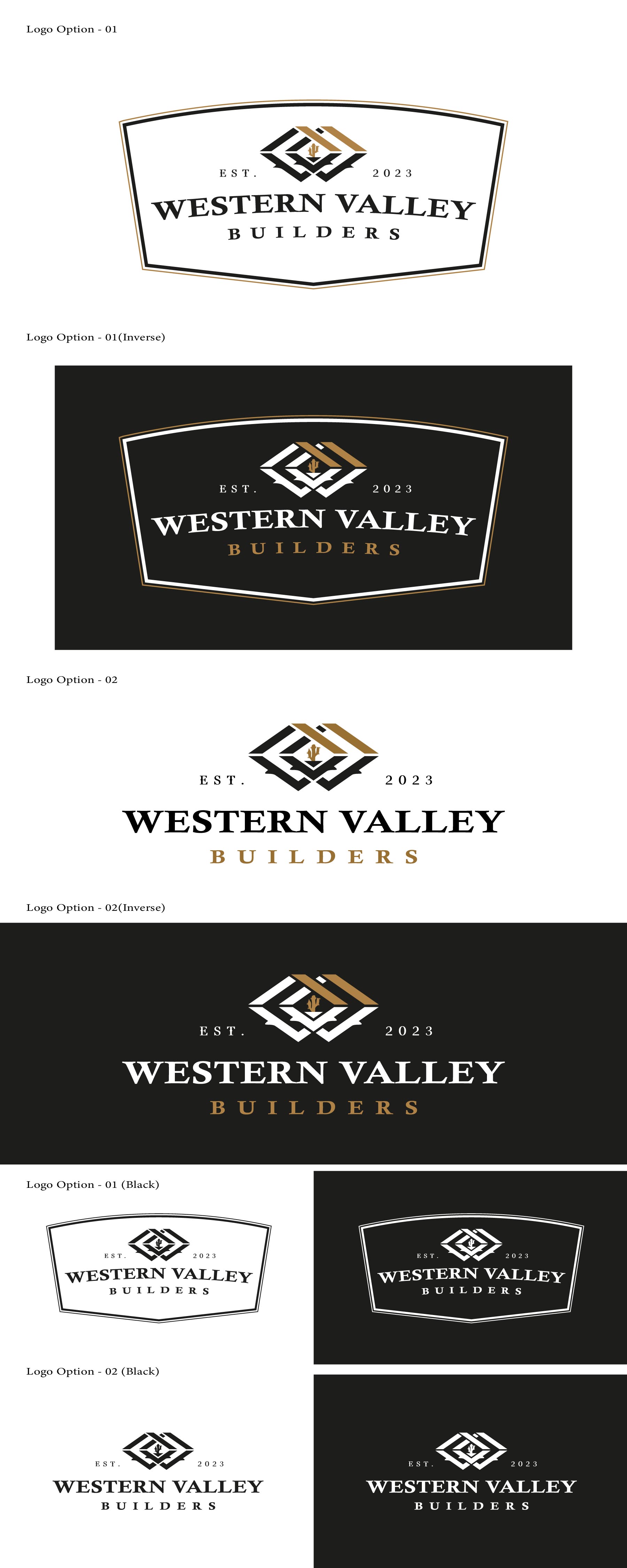 Logo Design by Idea Master Plus for Western Valley Builders LLC | Design #30036144