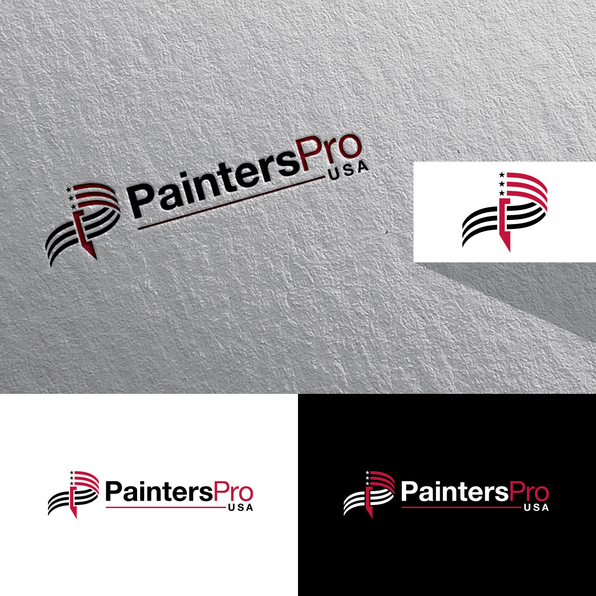 Logo Design by chris Ray for Painters Pro USA | Design #30030687