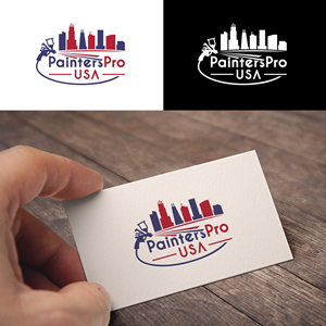 Logo Design by RA-bica for Painters Pro USA | Design: #30040824