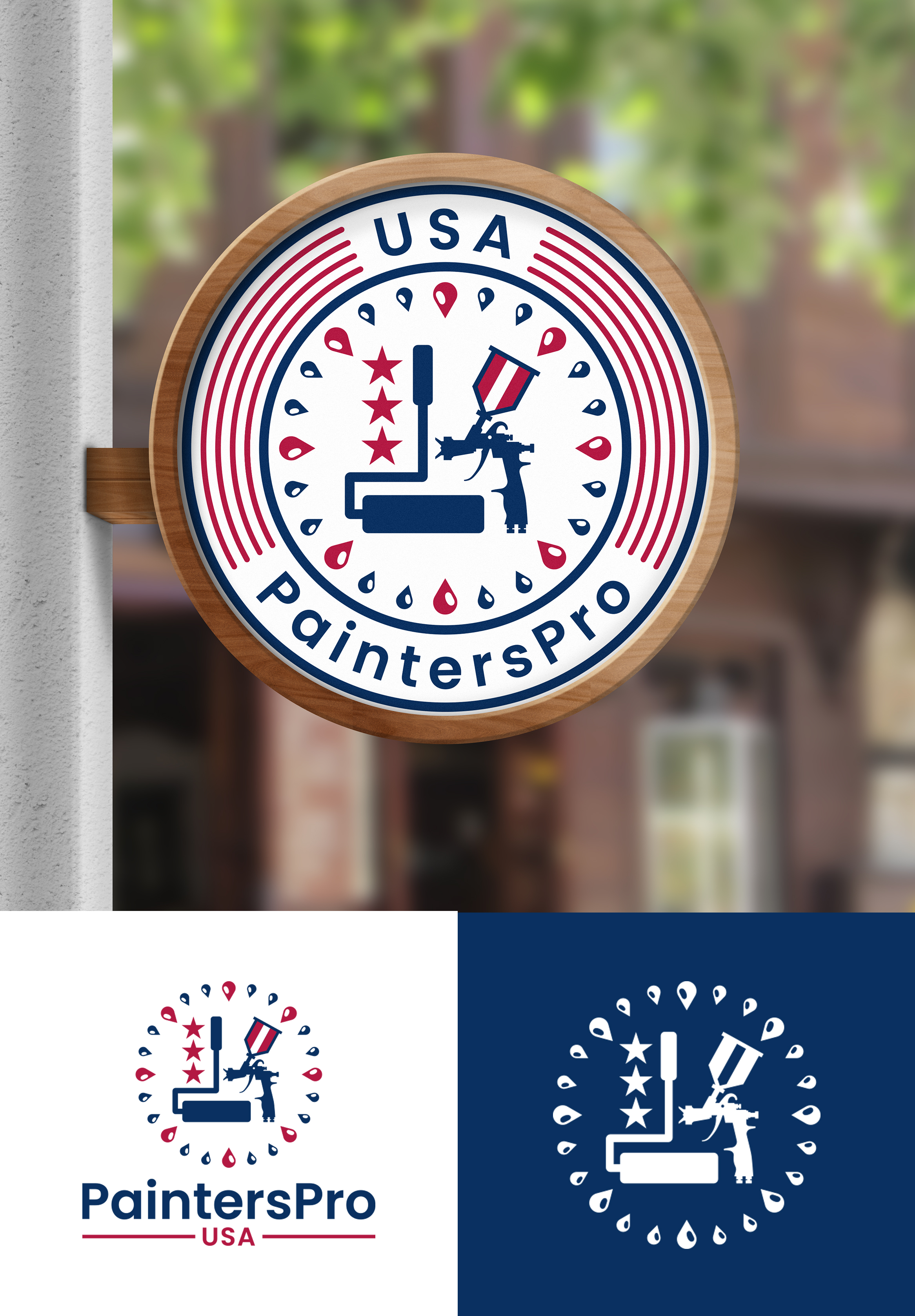 Design de Logo par loveqis pour Painters Pro USA | Design : #30039305