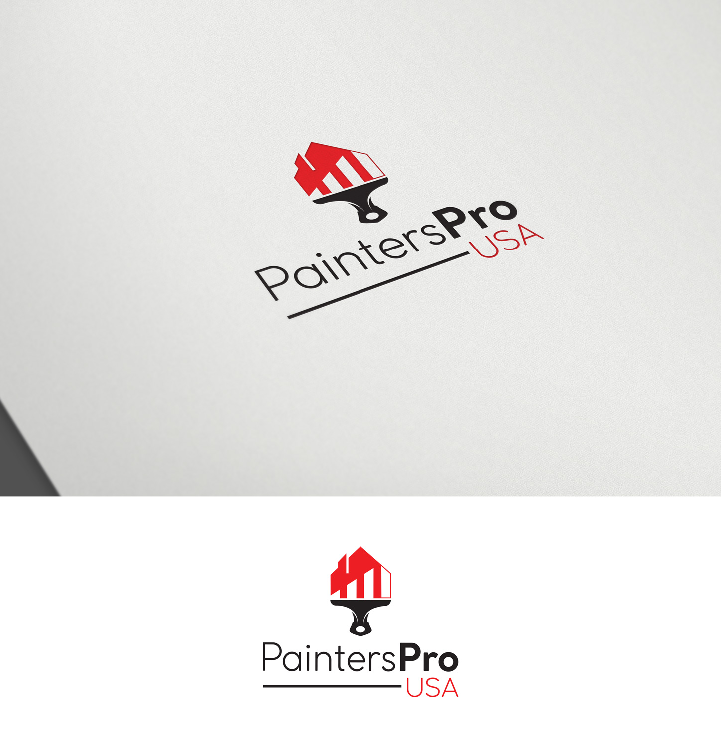 Logo Design by Impressive Solutions for Painters Pro USA | Design #30030376