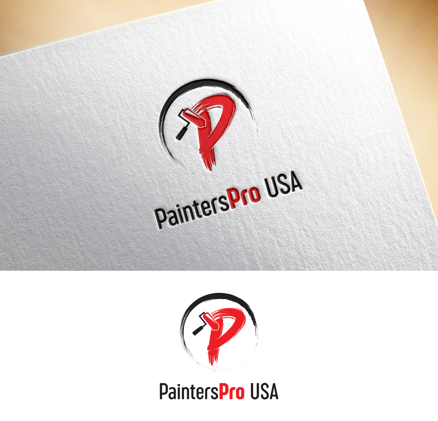 Logo Design by Impressive Solutions for Painters Pro USA | Design #30030377