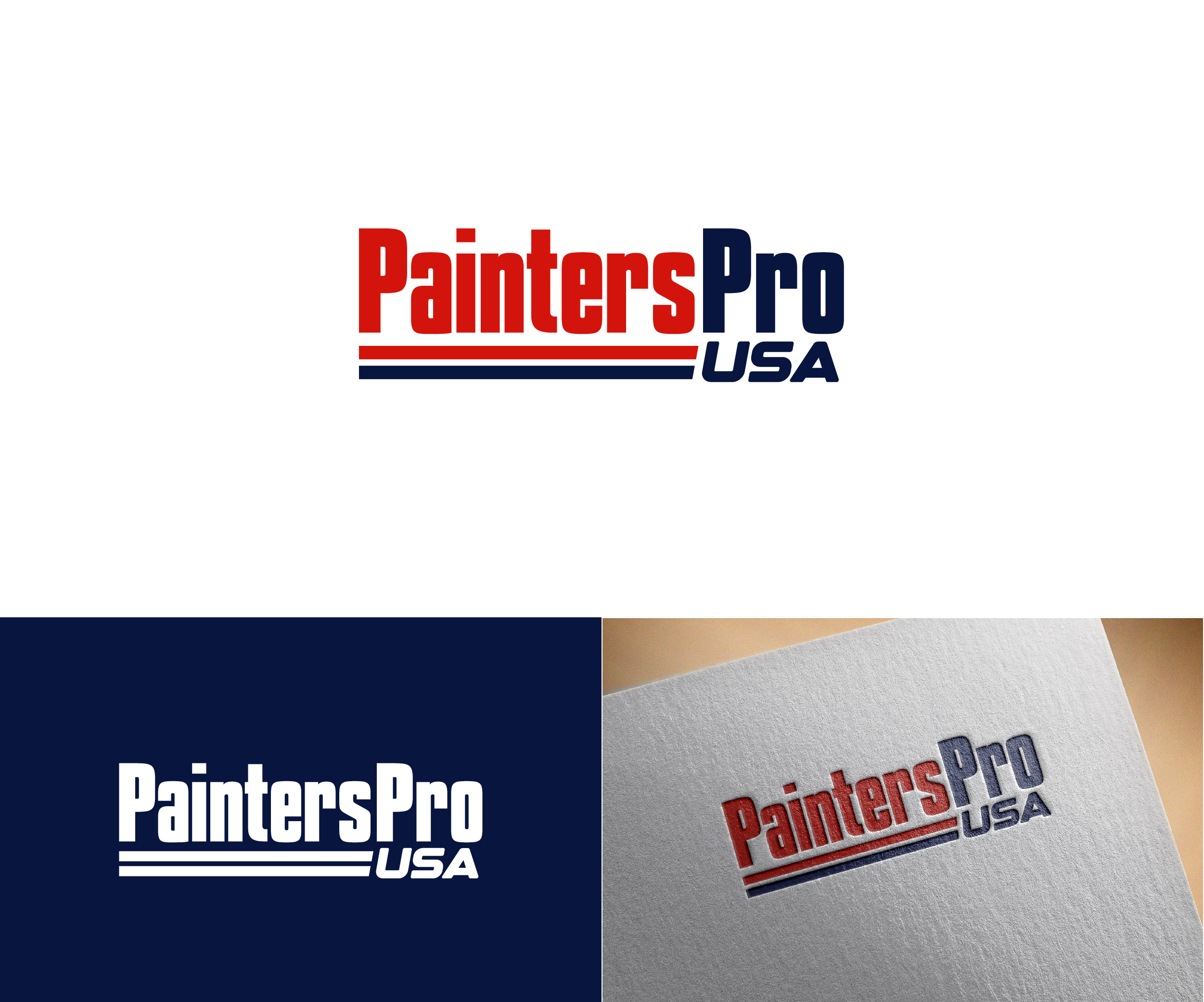 Logo Design by maceemisha for Painters Pro USA | Design #30029849