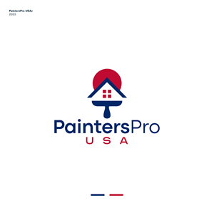 Logo Design by JBalloon Design for Painters Pro USA | Design: #30028800
