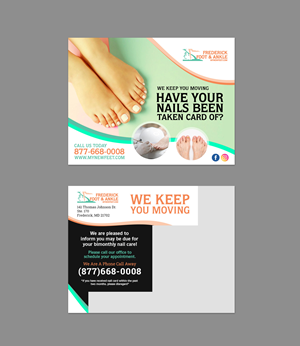 Diseño de Papelería por Sun Moon Graphic Designer para Frederick Foot & Ankle | Diseño: #30029985