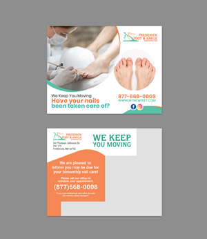 Diseño de Papelería por Sun Moon Graphic Designer para Frederick Foot & Ankle | Diseño: #30034663
