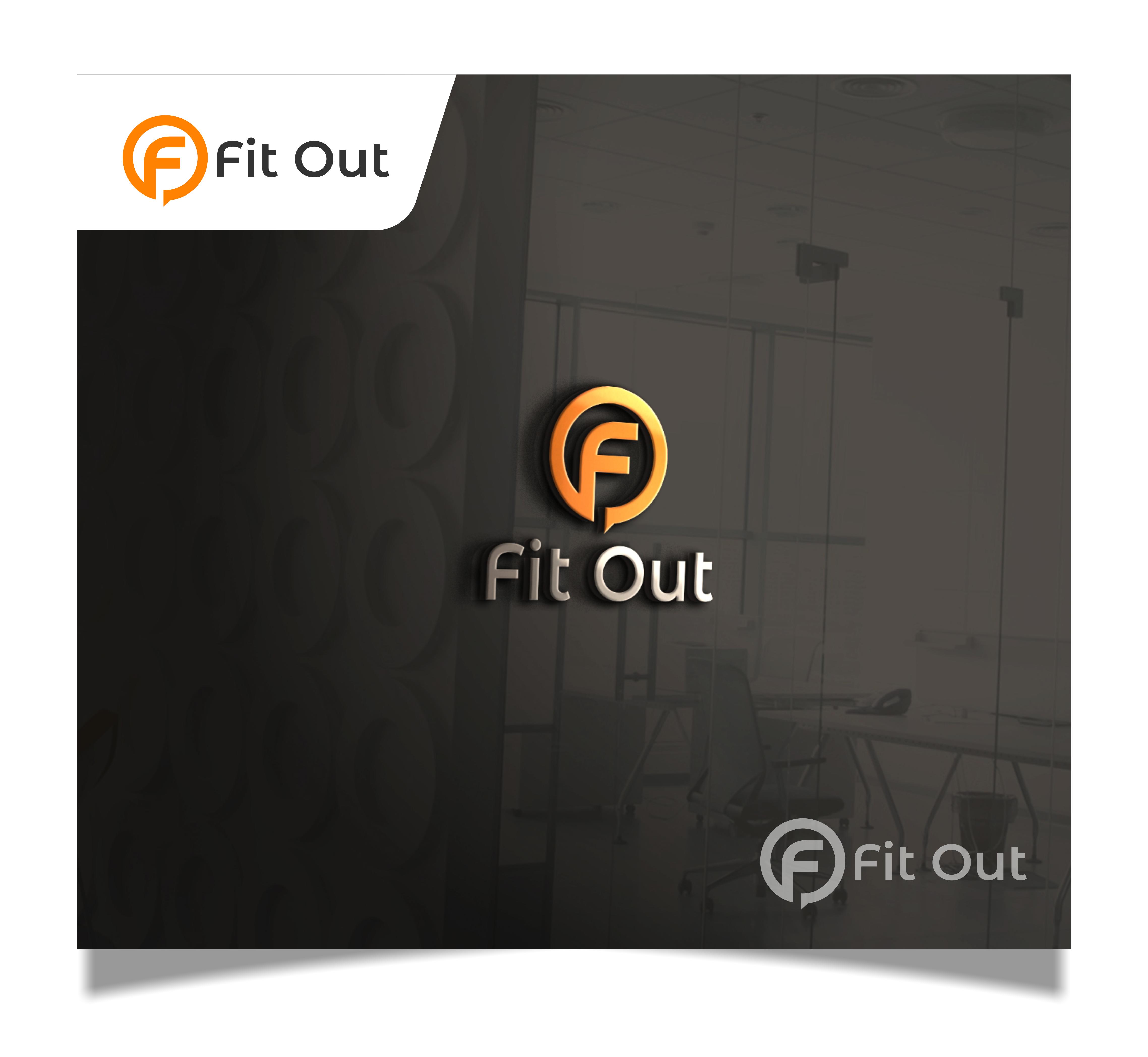 Logo-Design von Zivana für Fit Out | Design #30035724