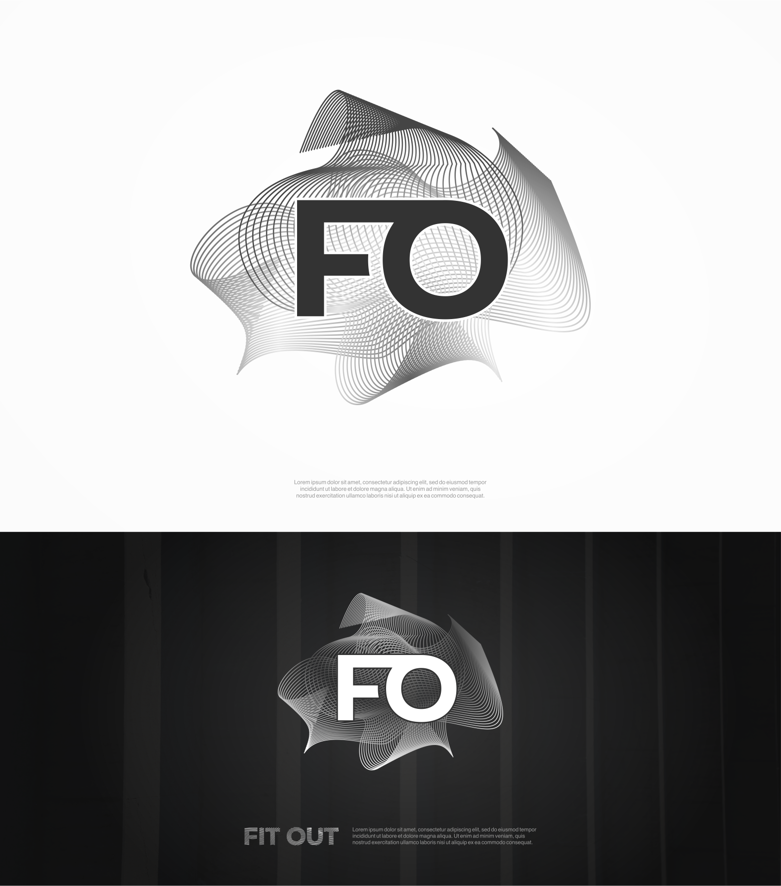 Logo-Design von LUTNG. für Fit Out | Design #30070386