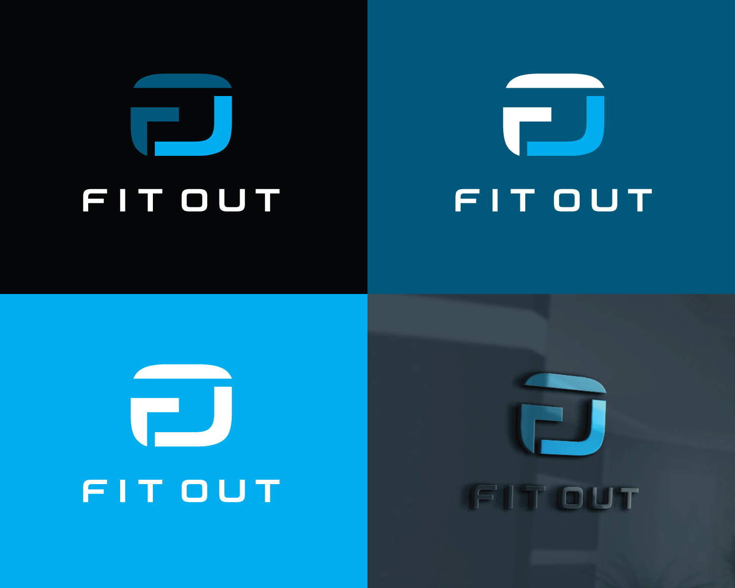 Logo-Design von Atec für Fit Out | Design #30035416