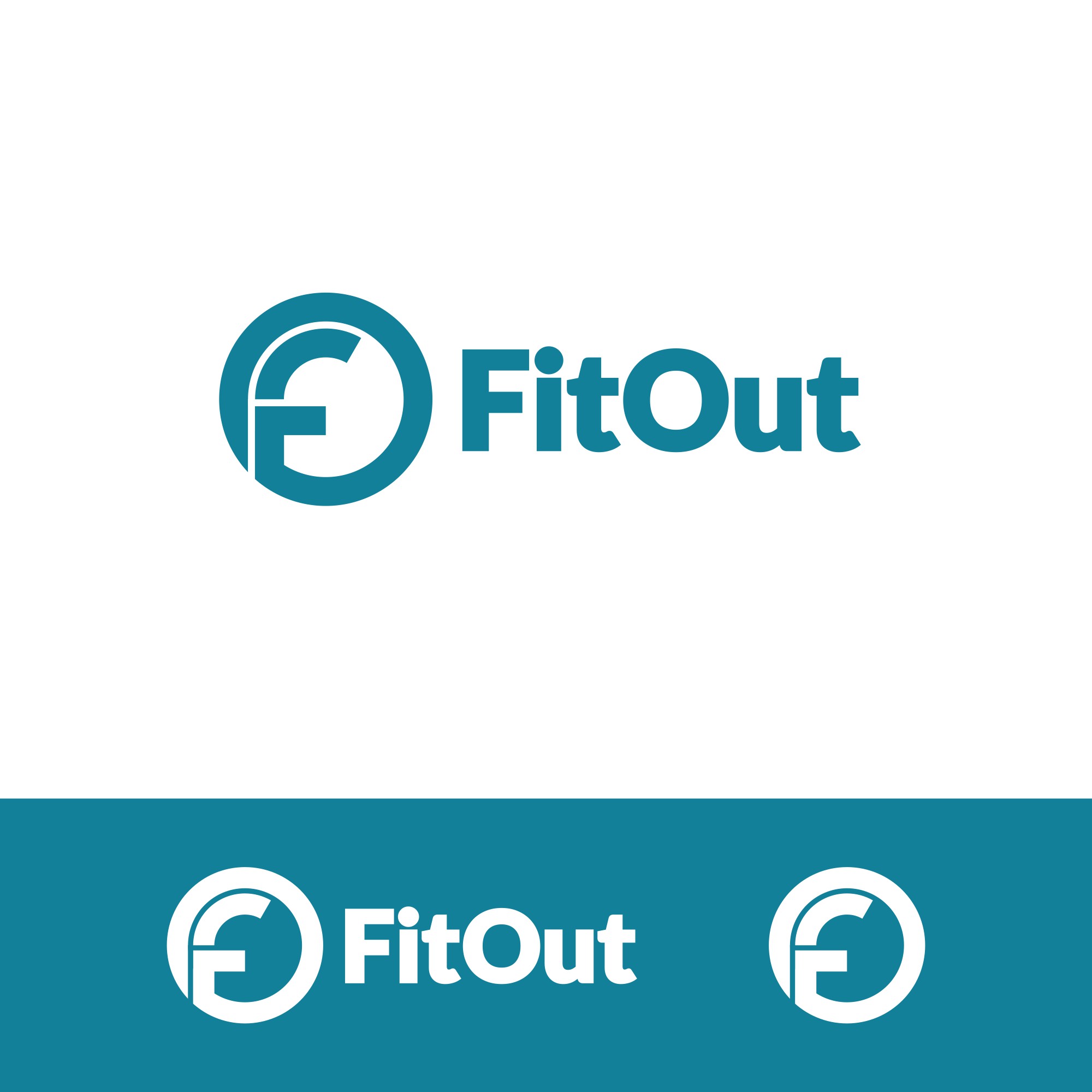 Logo-Design von bojboga für Fit Out | Design #30032151