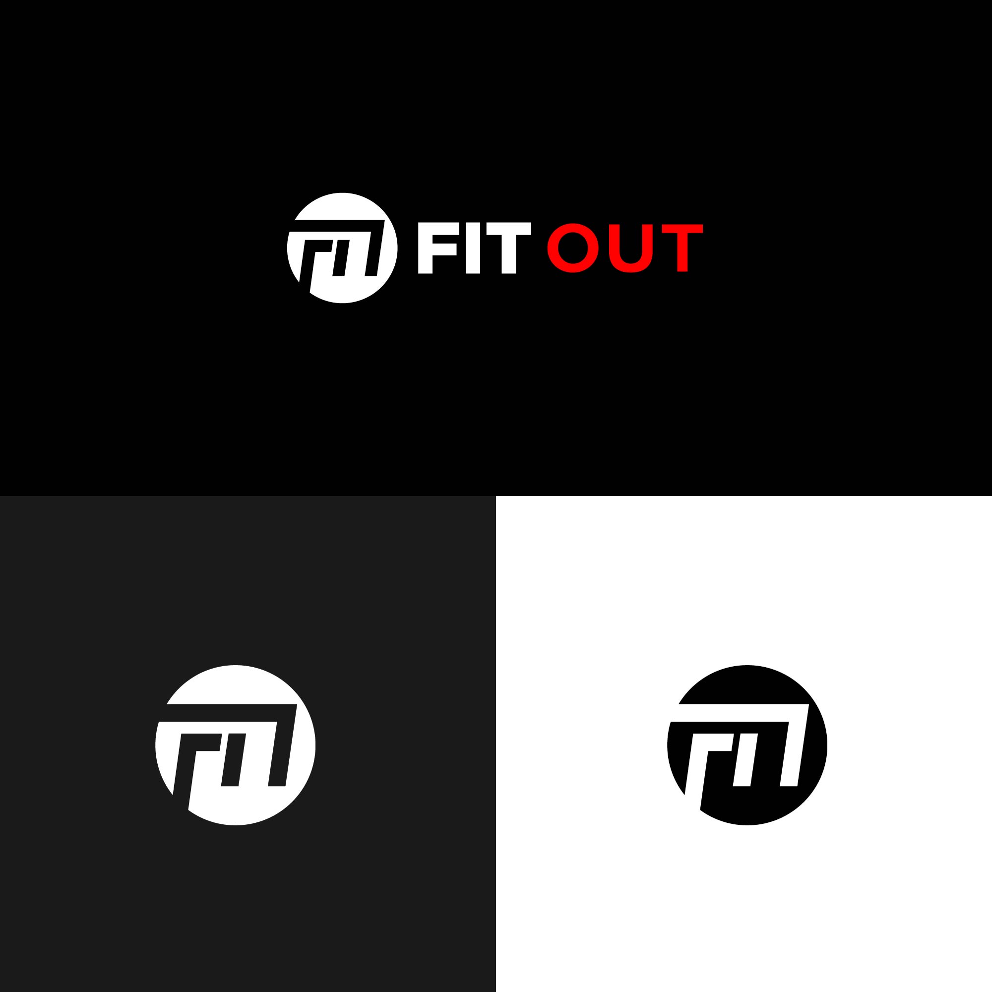 Logo Design by kaushal 05 for Fit Out | Design #30042615