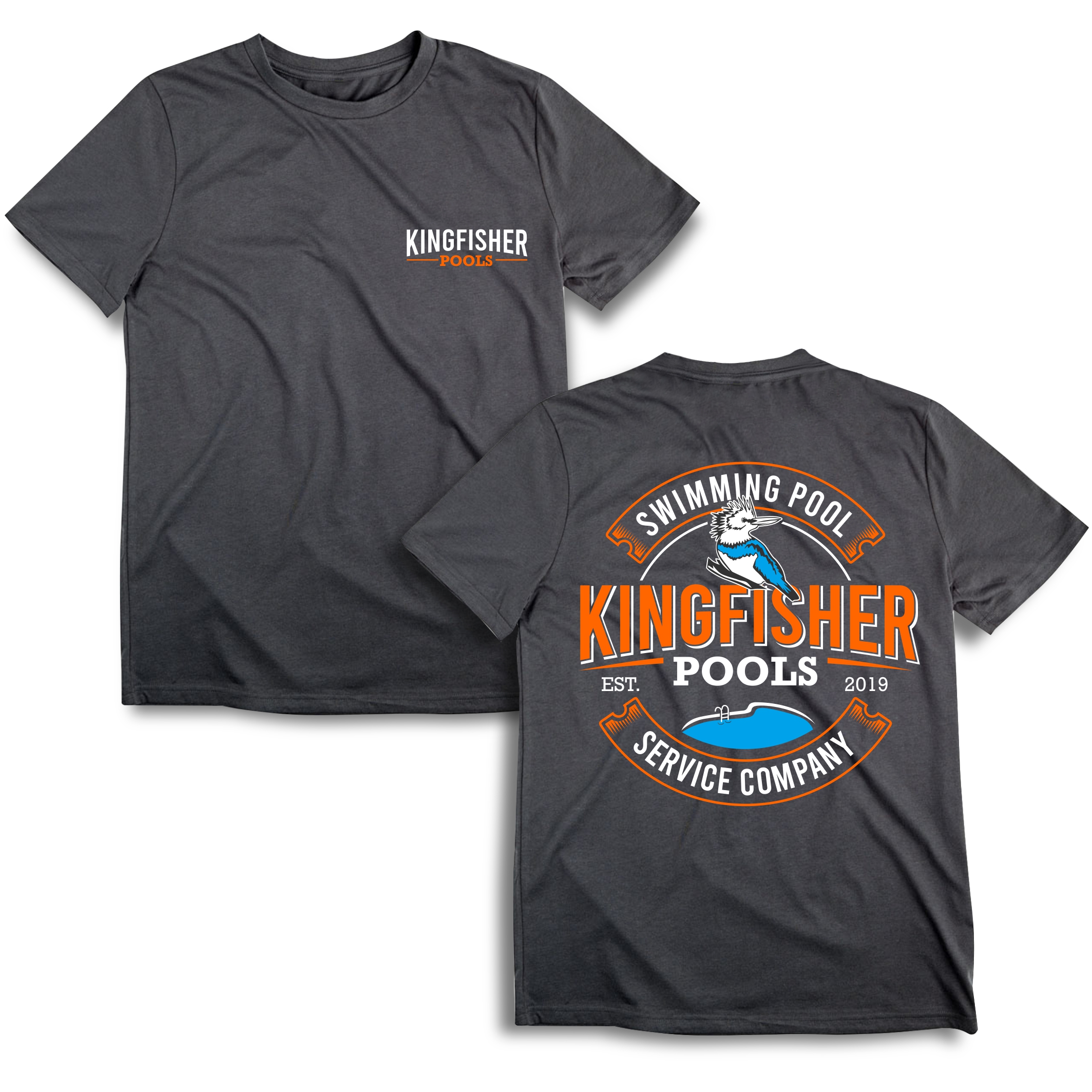 T-shirt Design by guruntool for Kingfisher Pools | Design #30035253