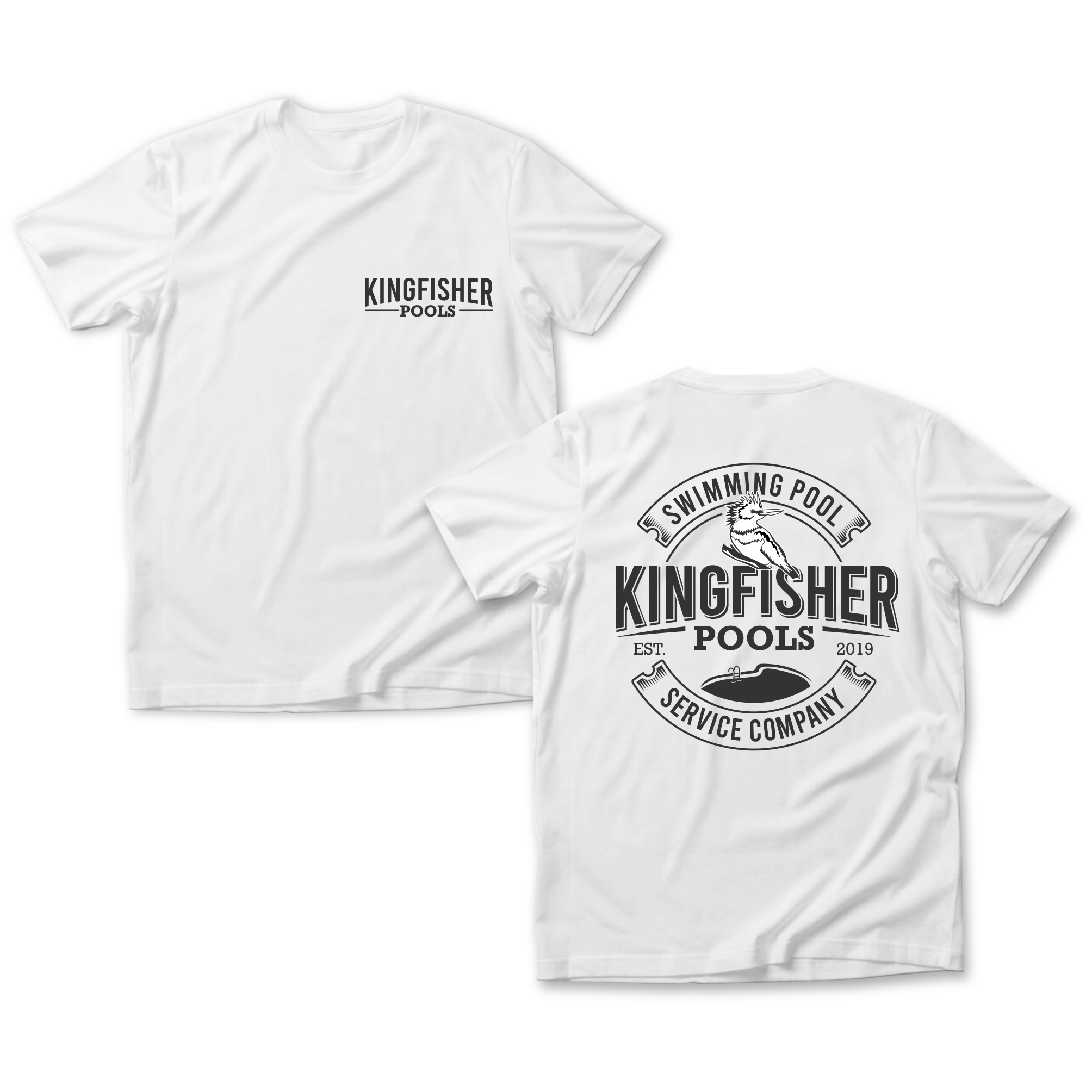 T-shirt Design by guruntool for Kingfisher Pools | Design #30035254