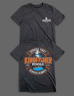 T-shirt Design by guruntool for Kingfisher Pools | Design: #30037749
