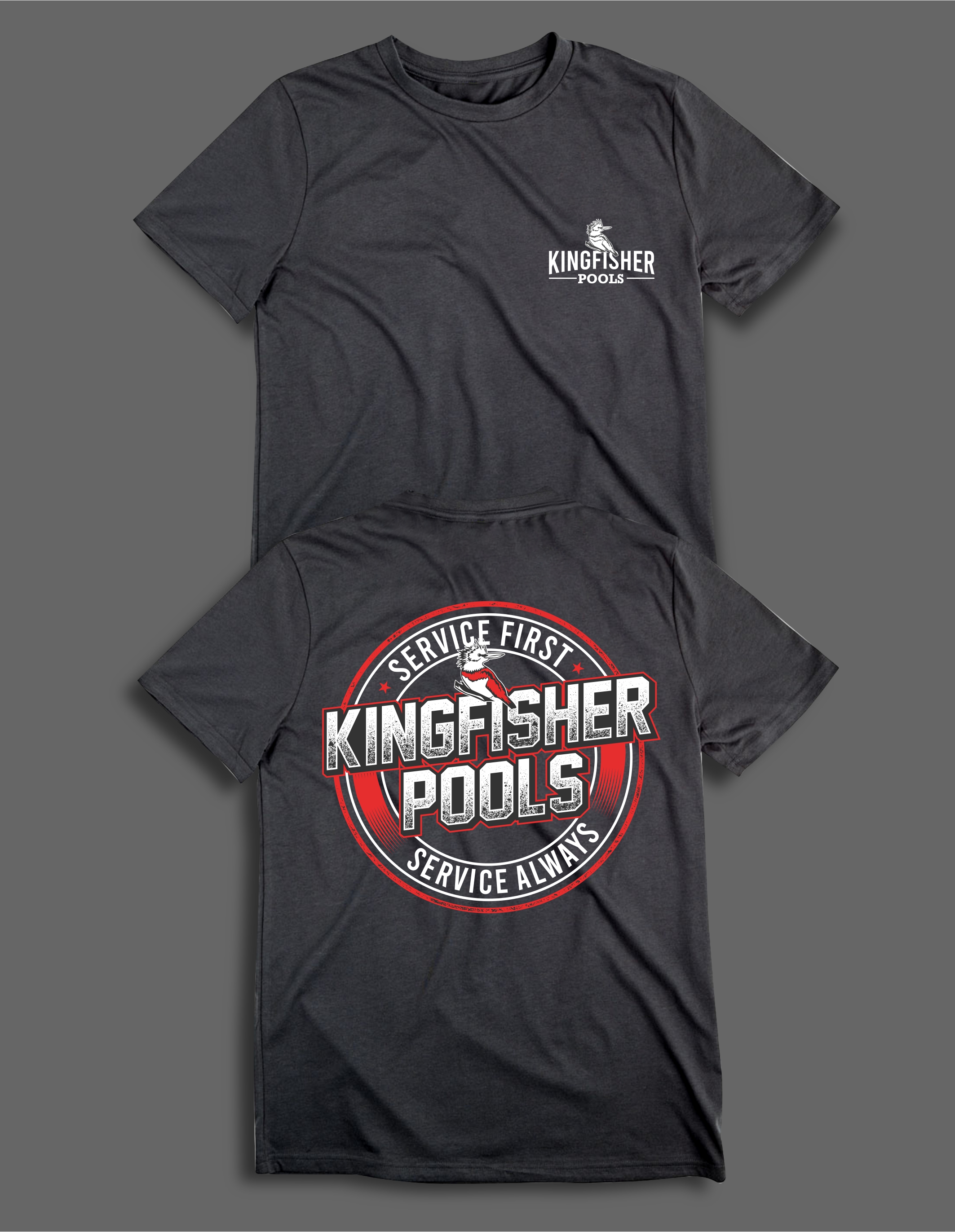T-shirt Design by guruntool for Kingfisher Pools | Design #30037751