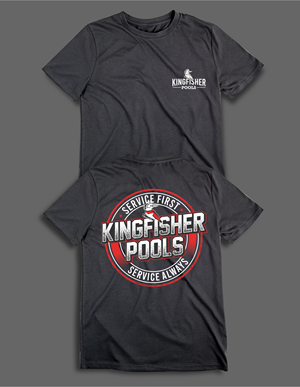 T-shirt Design by guruntool for Kingfisher Pools | Design: #30037751