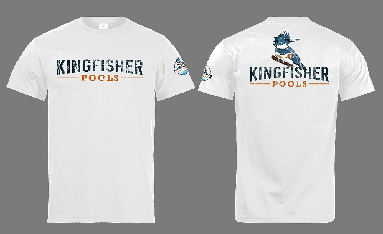 T-Shirt-Design von Johncina für Kingfisher Pools | Design #30037620