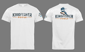 T-shirt Design by Johncina for Kingfisher Pools | Design: #30037620