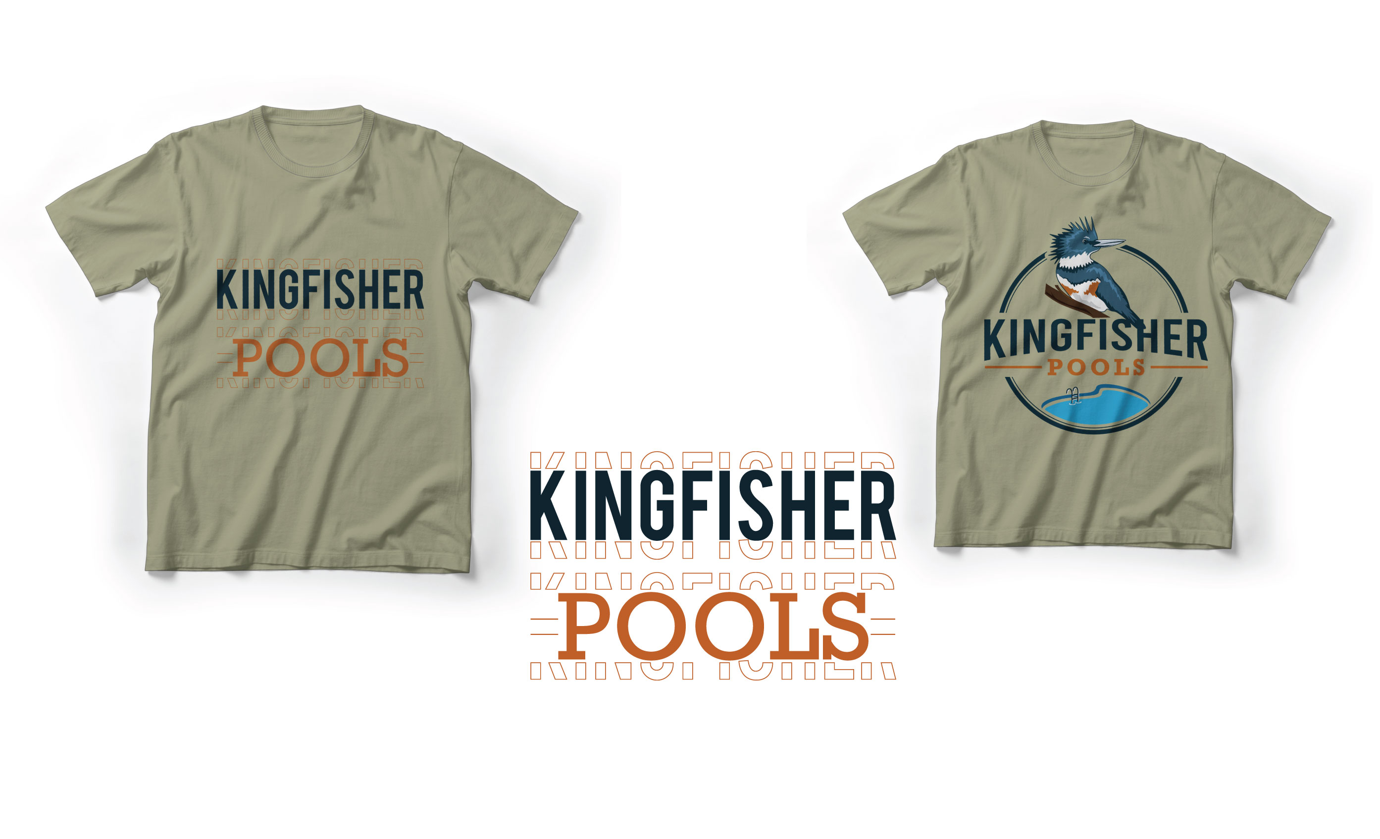 T-shirt Design by RNP Design for Kingfisher Pools | Design #30037674