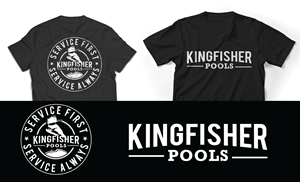 Diseño de Camiseta por RNP Design para Kingfisher Pools | Diseño: #30038055