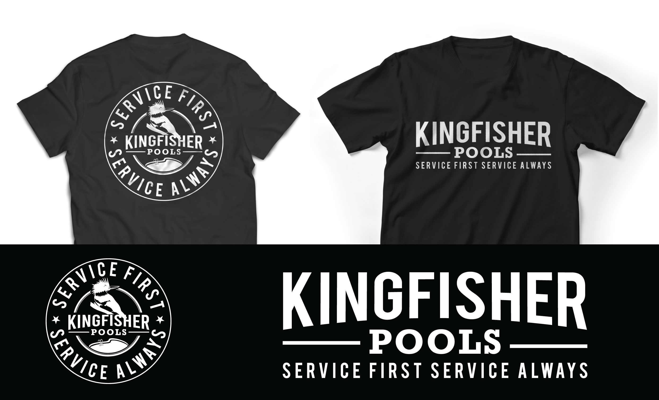 T-Shirt-Design von RNP Design für Kingfisher Pools | Design #30038146