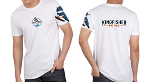 T-shirt Design by Jhon Jairo for Kingfisher Pools | Design #30034031