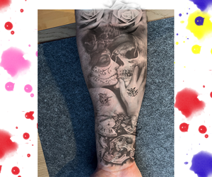 Right Forearm Tattoo Design