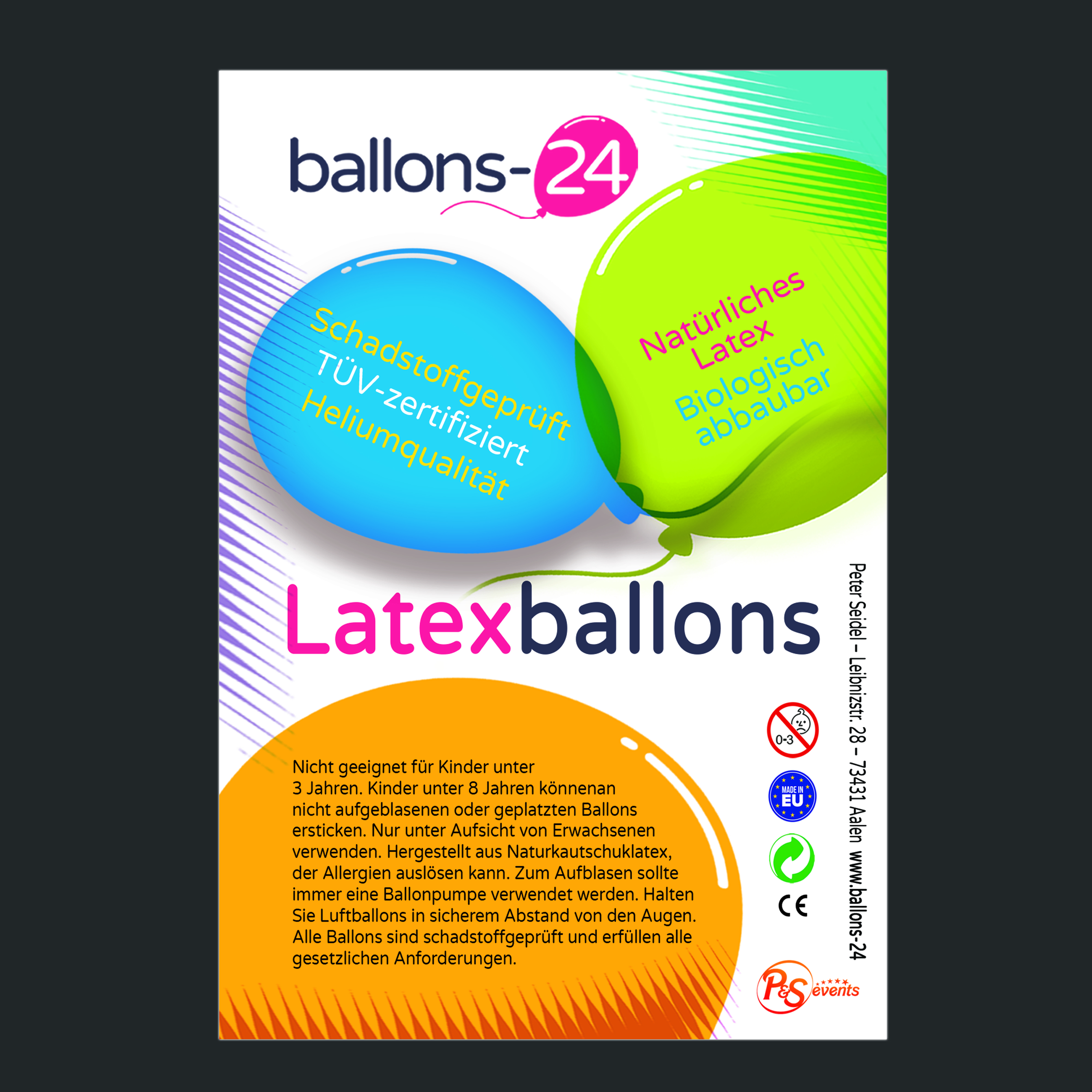 Design Autocollant par see why pour p&s-events | Design #30130639