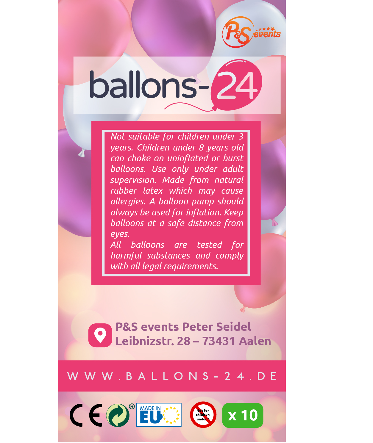 Sticker Design by Sondess for p&s-events | Design #30099685