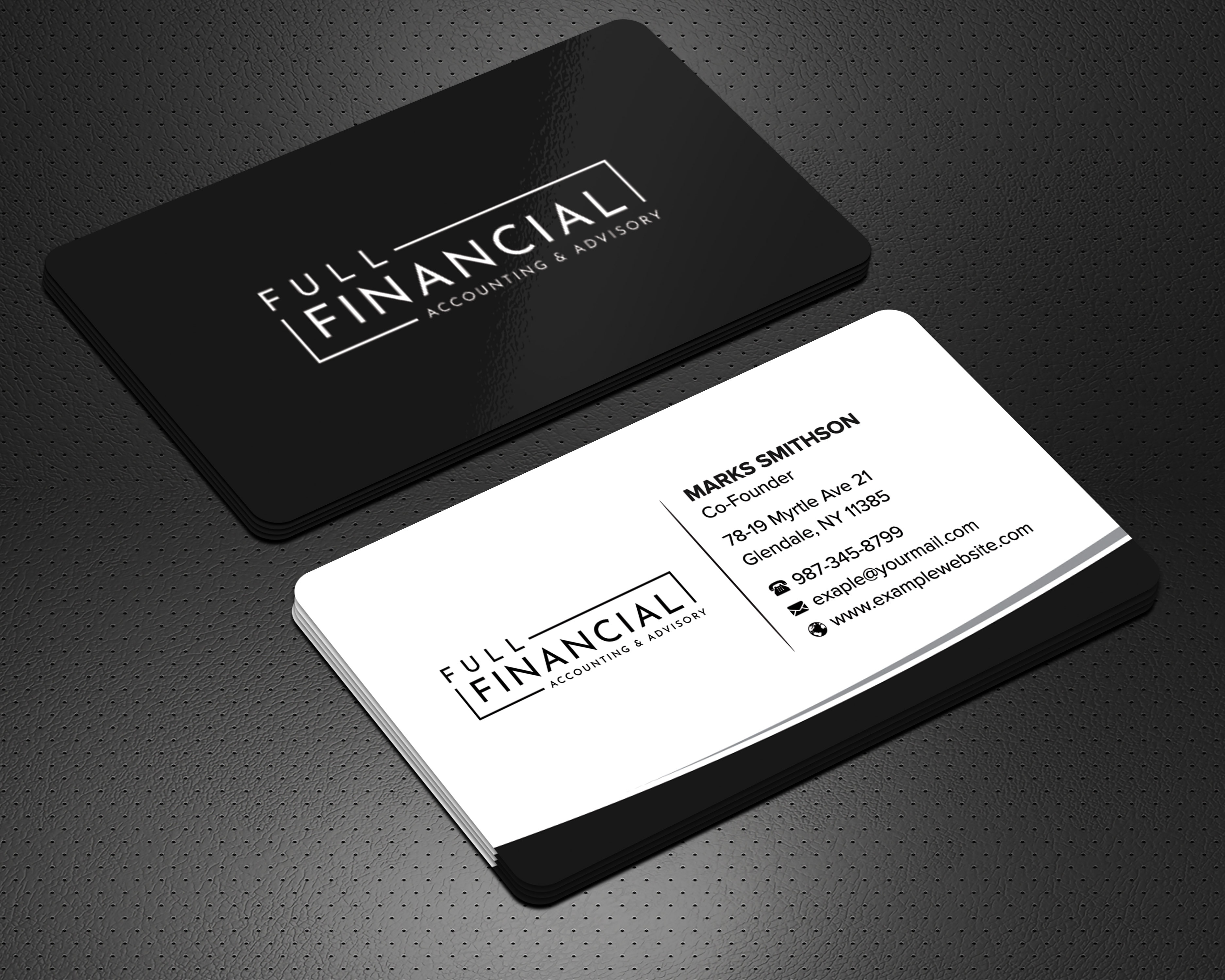 Diseño de Tarjeta de Presentación por sadikul islam para este proyecto | Diseño #30084591